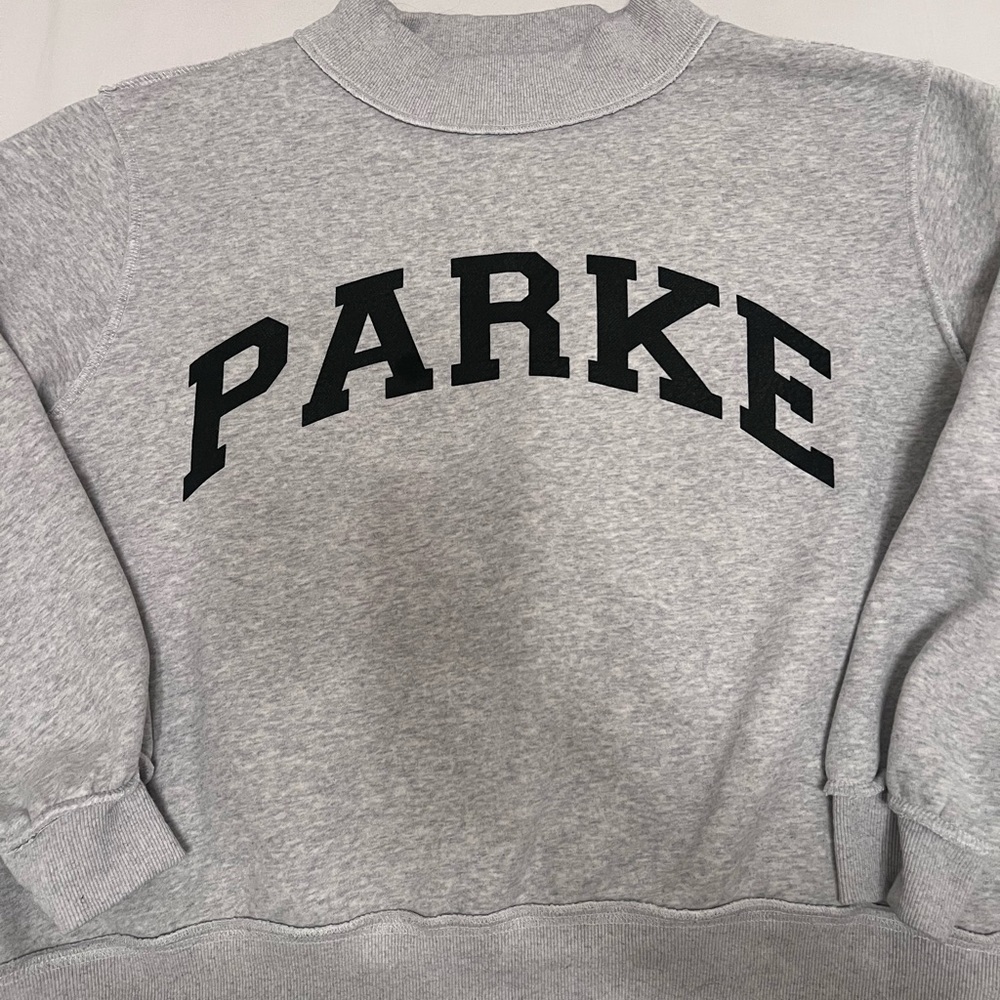 Parke x Set Active Reversible Mock-neck Sweatshirt